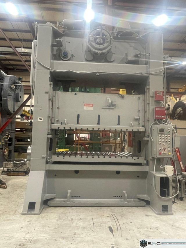 300 Ton Verson S2-300-96-54t Used Straight Side Metal Stamping Press For Sale, Recondition is complete and ready to ship!