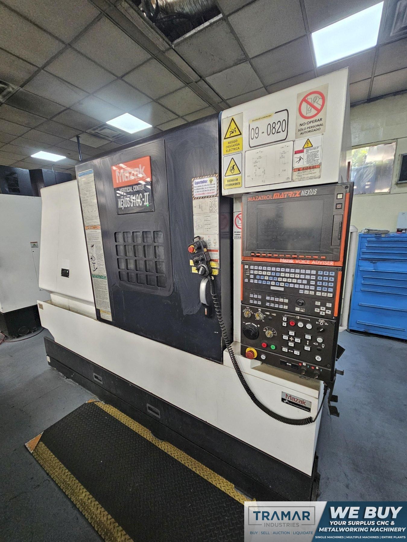 2011 Mazak VCN 510C-II Vertical Machining Center For Sale