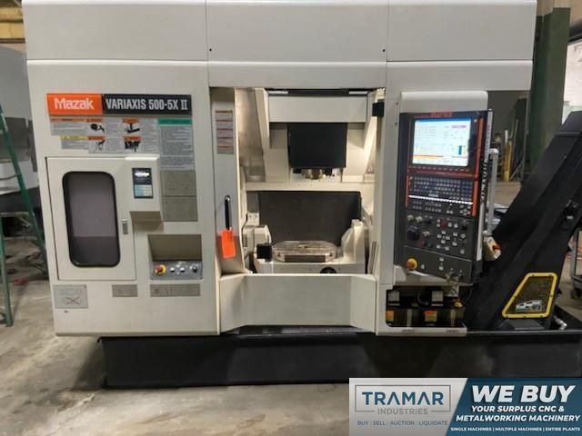 Mazak Variaxis 500-5X II CNC Vertical Machining Center 5-Axis For Sale 2007