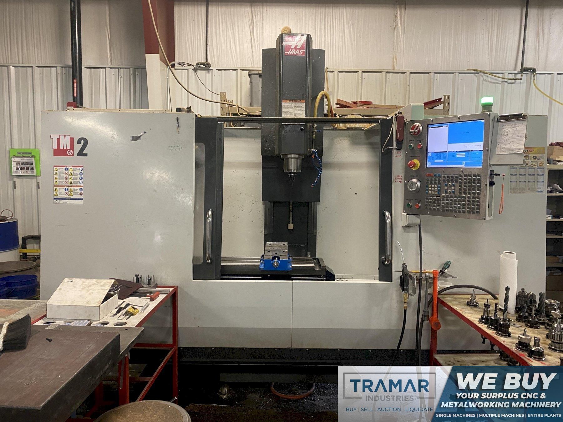 Used Haas TM-2 CNC Tool Room Mill 2015
