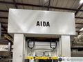 300-ton Aida PMX-L2-300(1) Used Straight Side Mechanical Stamping Press For Sale, "New" Press Controls Included. Year 1990