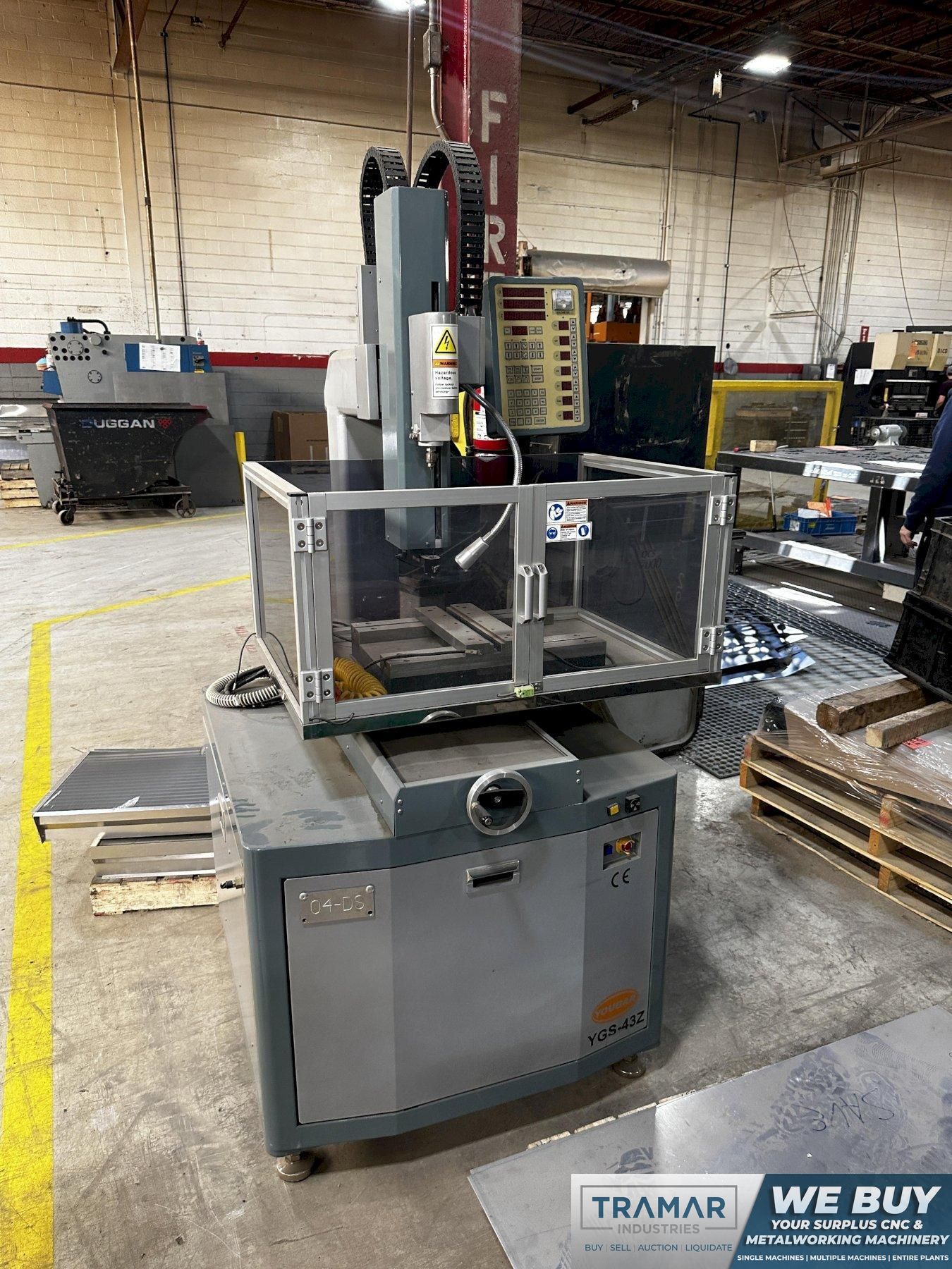 Yougar YGS-43Z Used ZNC Small Hole EDM Popper For Sale - 2014