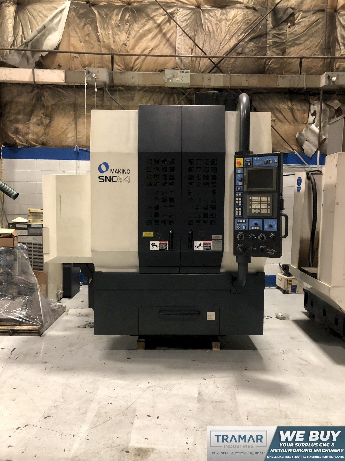 Makino SNC64 Graphite Vertical Machining Center For Sale - 2000