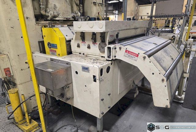 48" Coe Press Servo Feed Straightener Model CPRFS-5448, sn/ 64592-1