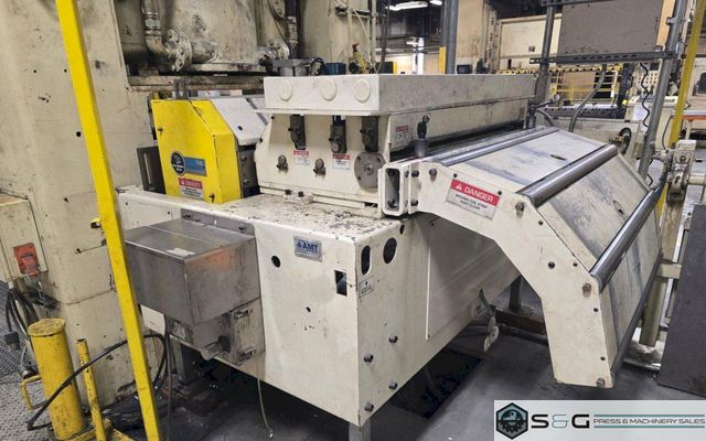 48" Coe Press Servo Feed Straightener Model CPRFS-5448, sn/ 64592-1