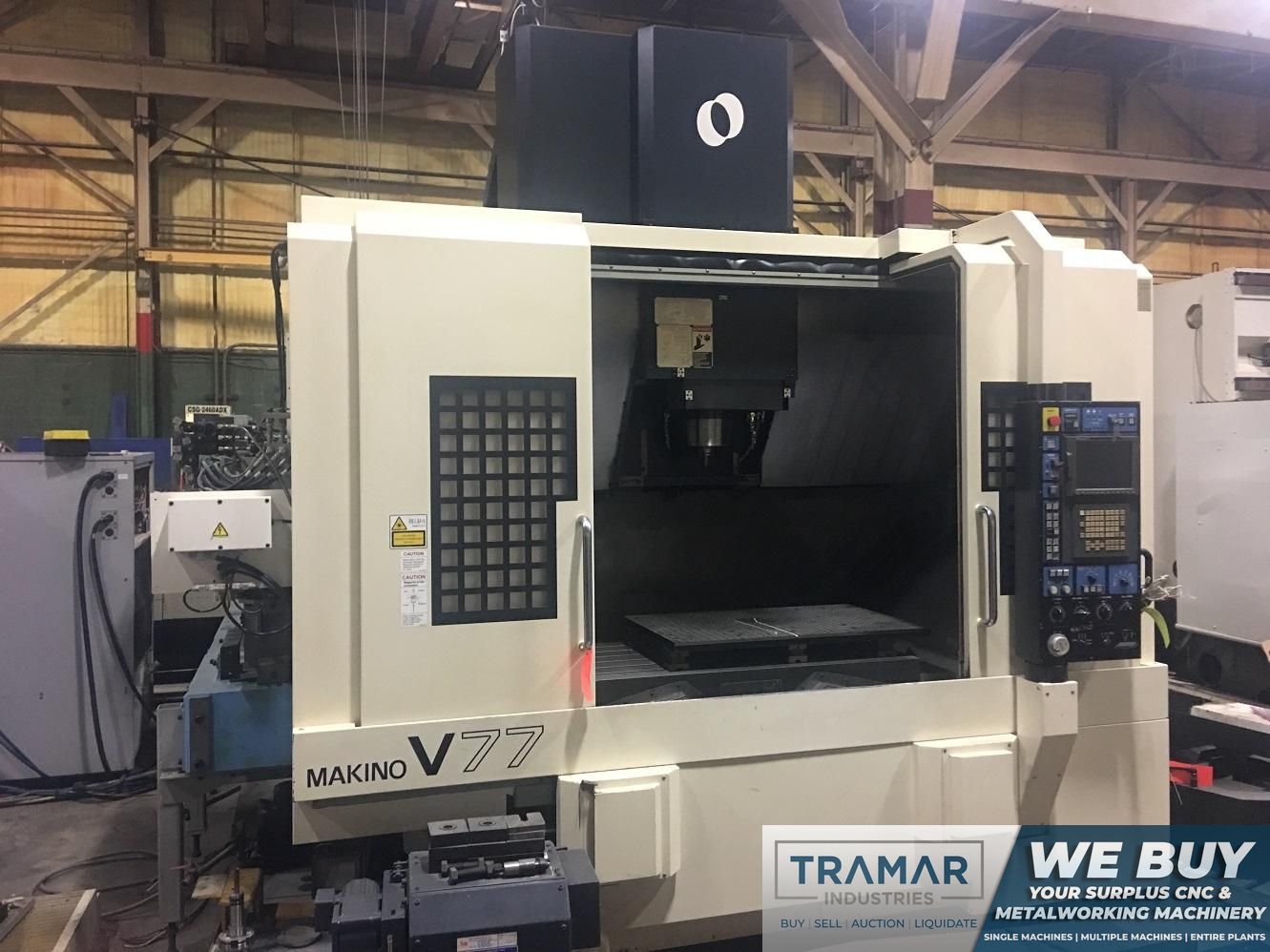 Makino V-77 CNC Vertical Machining Center w/12
