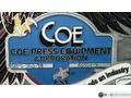 15,000 lbs. x 18" Wide Coe Press Equipment Coil Reel and Coe Powered Straightener For Sale