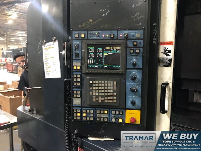 MAKINO A55E CNC HORIZONTAL MACHINING CENTER