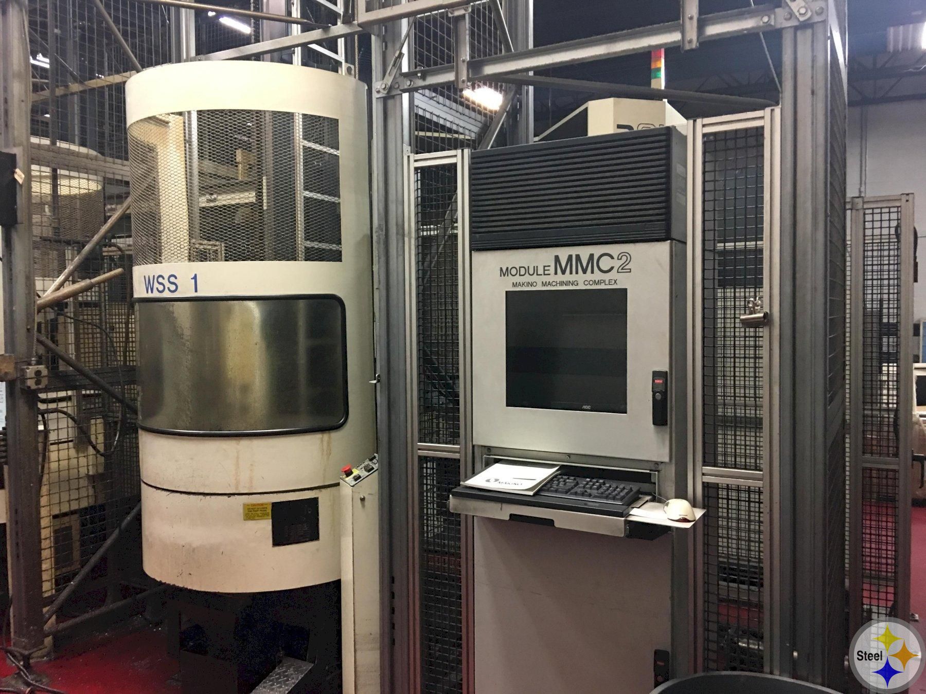 Makino Machining Cell - 14 Station Modular Pallet System w/(2) Work Setting Stations