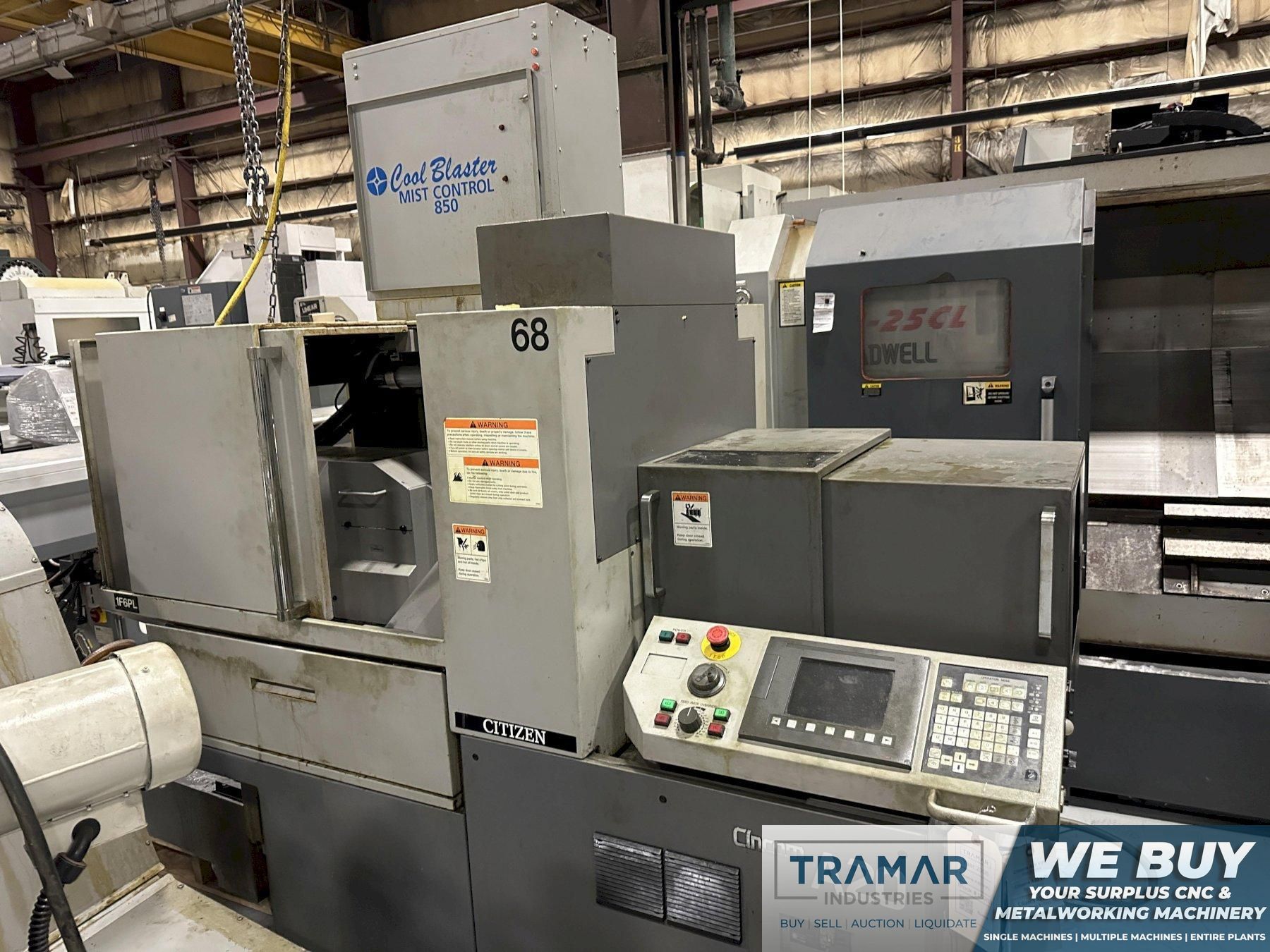 2006 Citizen A20 VIPL CNC Swiss Lathe For Sale