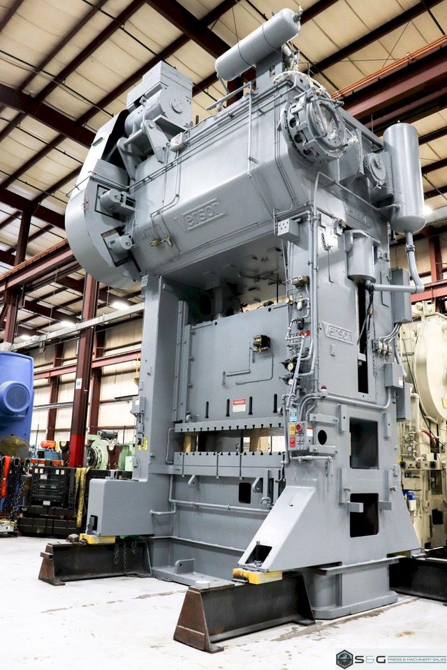 800 Ton VERSON SE2-800-96-48t Straight Side Press