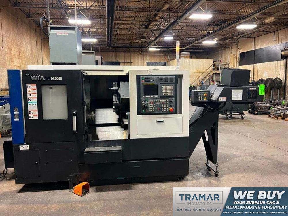 Hyundai Wia L230C Used CNC Lathe For Sale - 2018
