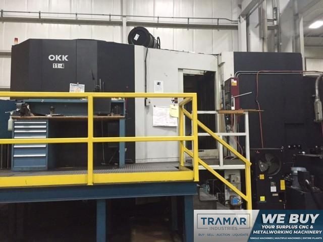OKK HM 1250s CNC Horizontal Machining Center