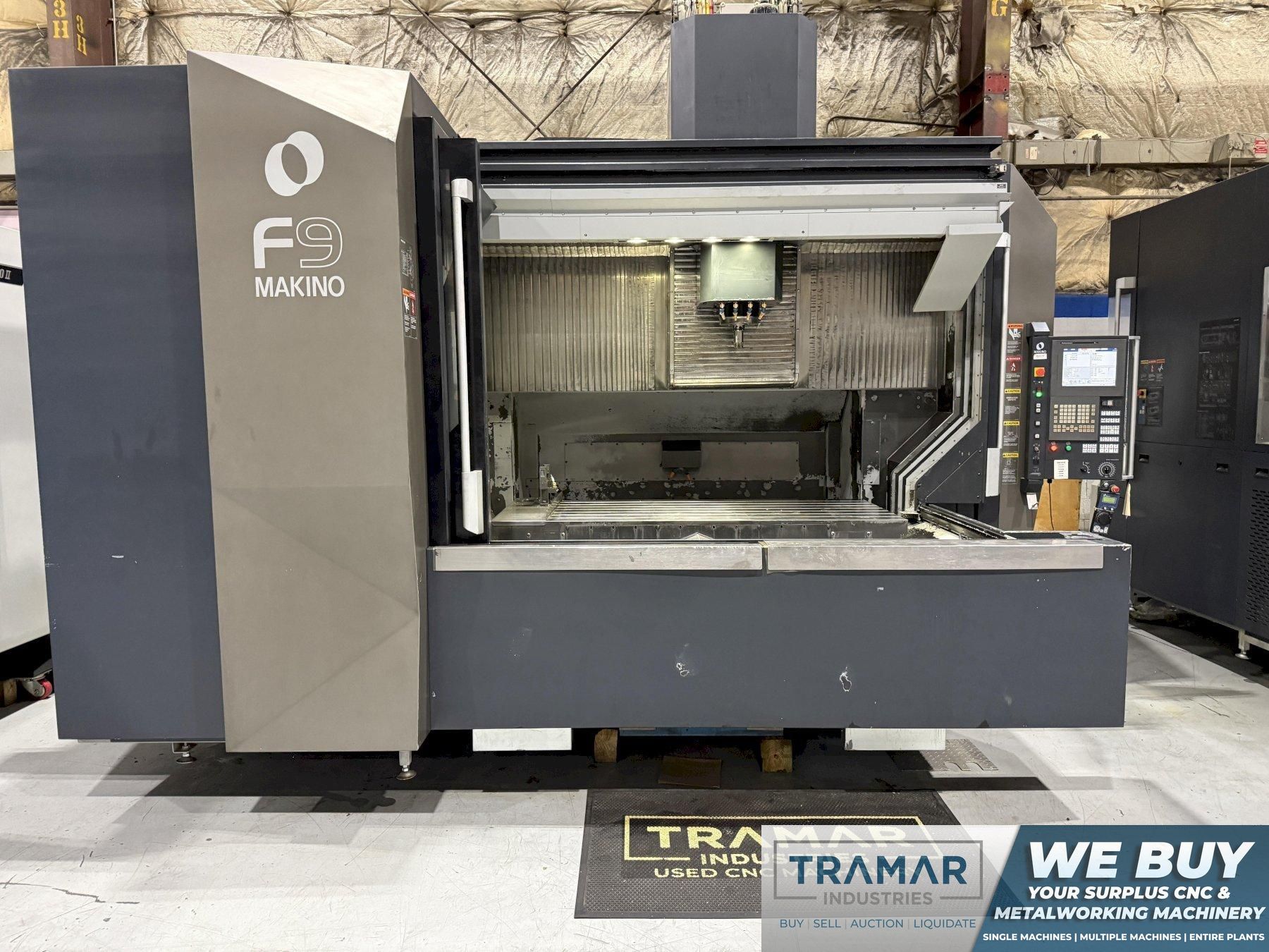 Makino F9 CNC Vertical Machining Center For Sale - 2015