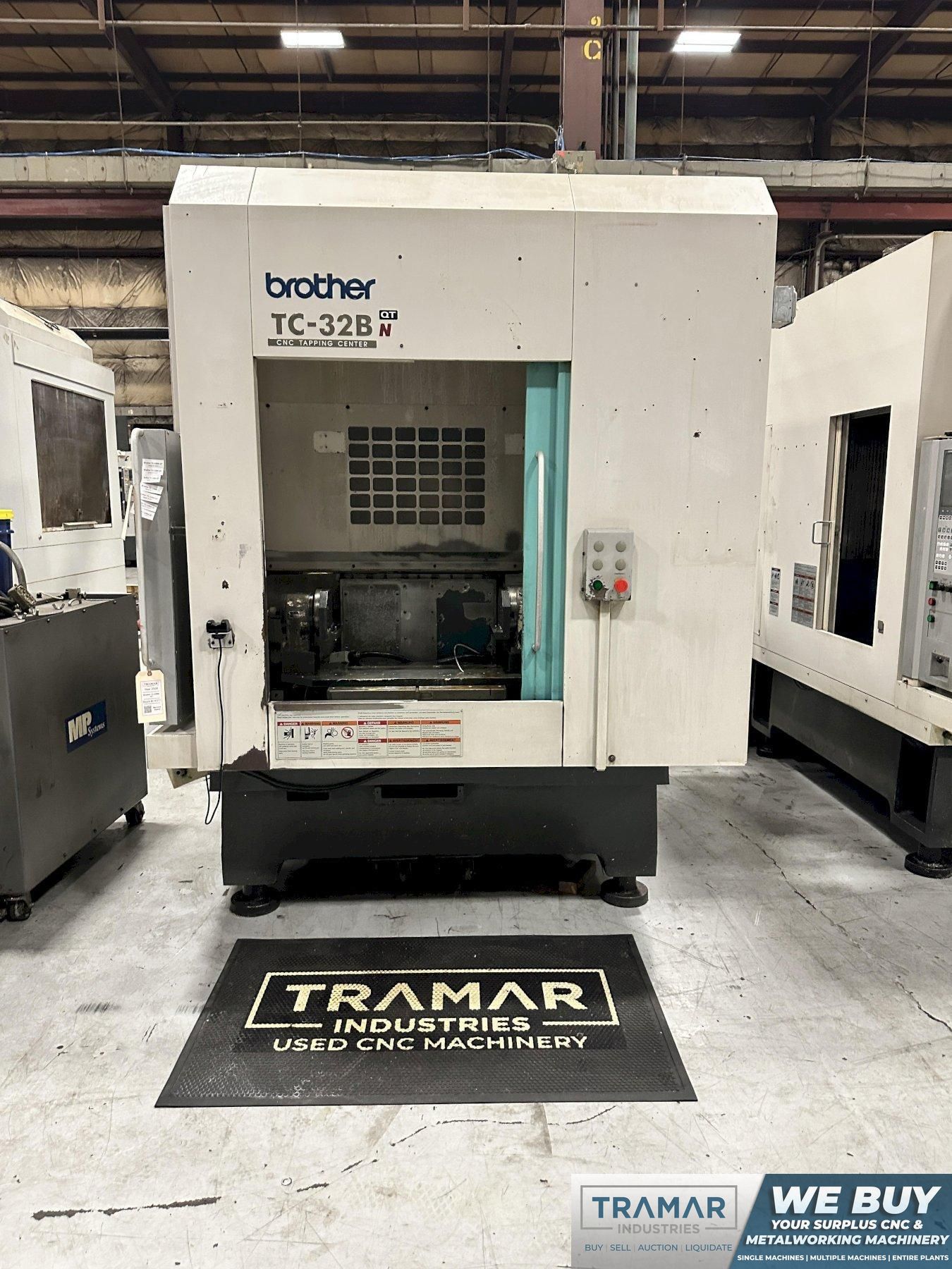 Brother TC-32BN QT Used CNC Vertical Machining Center For Sale - 2008