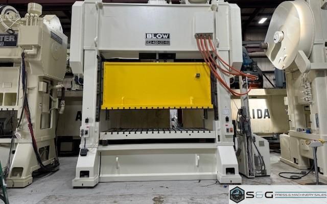 400-ton Blow Press #SC2-400-120-60 Straight Side Mechanical Metal Stamping Press For Sale, Year 2005