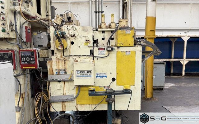 60" Dallas Heavy Duty Servo Feed Straightener Combination