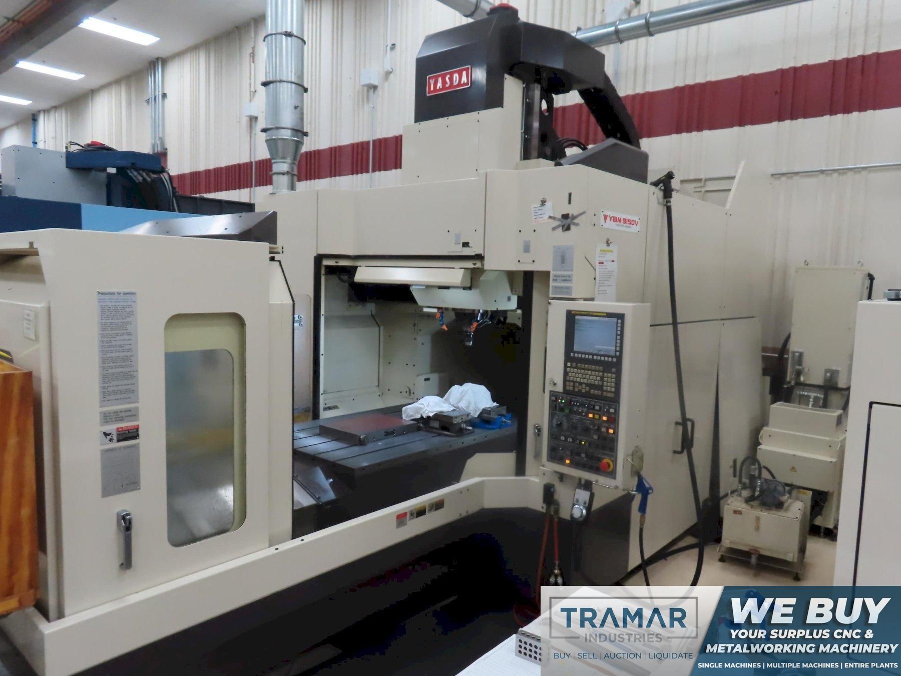 2012 Yasda YBM-9150V Used CNC Vertical Machining Center For Sale