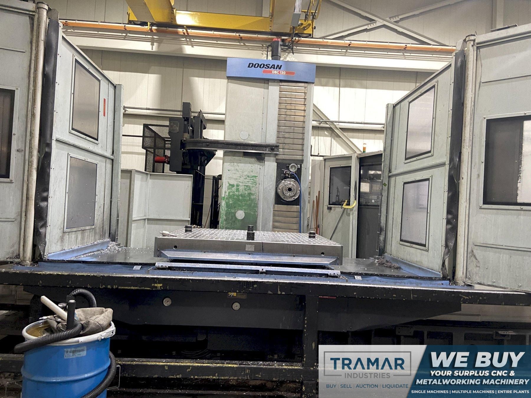 Used Doosan DBC-130 CNC Horizontal Boring Mill