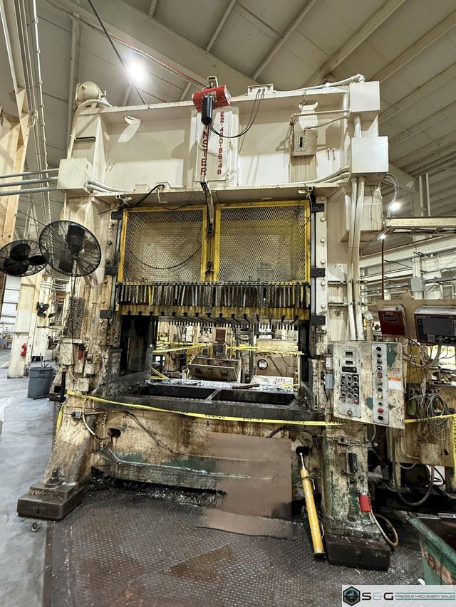 1986 MINSTER E2-400-96-48 Hevi-Stamper Double Crank Press - 400 Ton Capacity
