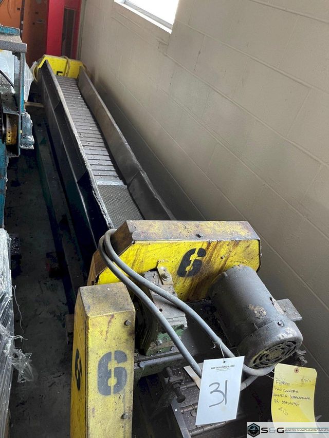 12" x 11' Mayfran Steel Belt Conveyor