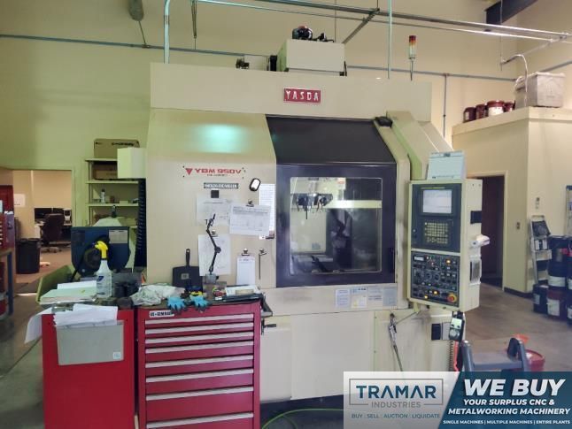 Yasda YBM-950V CNC Jig Borer Vertical Machining Center For Sale - 2005