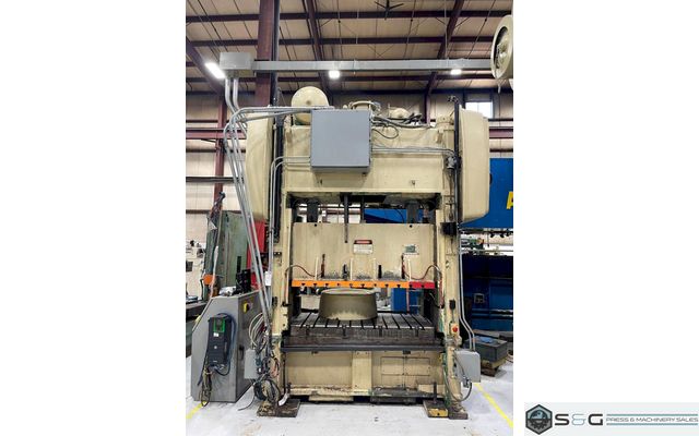 150 ton Niagara SC2-150-72-36 Straight Side Mechanical Metal Stamping Press, Year 1980