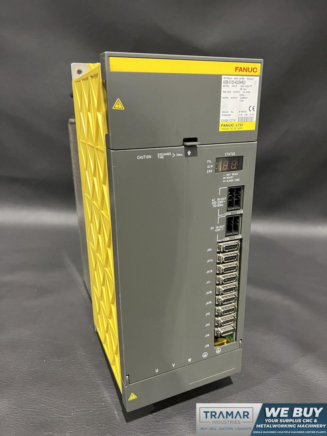 Fanuc Spindle Amplifier Drive A06B-6102-H230#H520