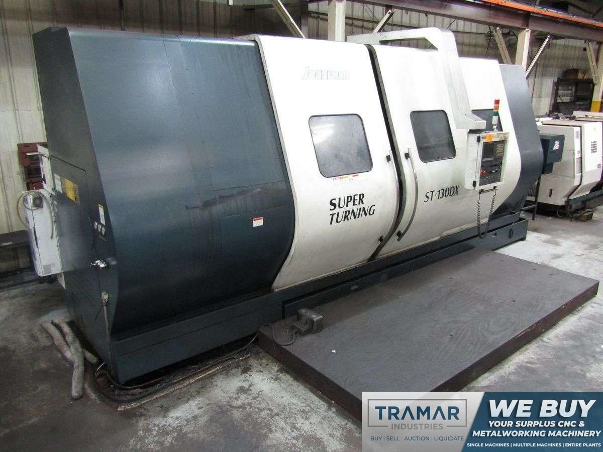 Johnford ST-130DX CNC Lathe, Fanuc 0iTD Control, 32