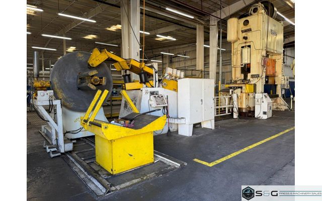 20,000 lbs. x 30" wide Coe Conventional Servo Coil Feed Line For Sale