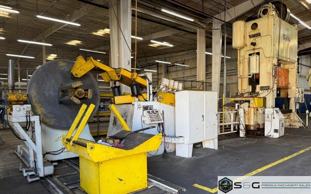 20,000 lbs. x 30" wide Coe Conventional Servo Coil Feed Line For Sale