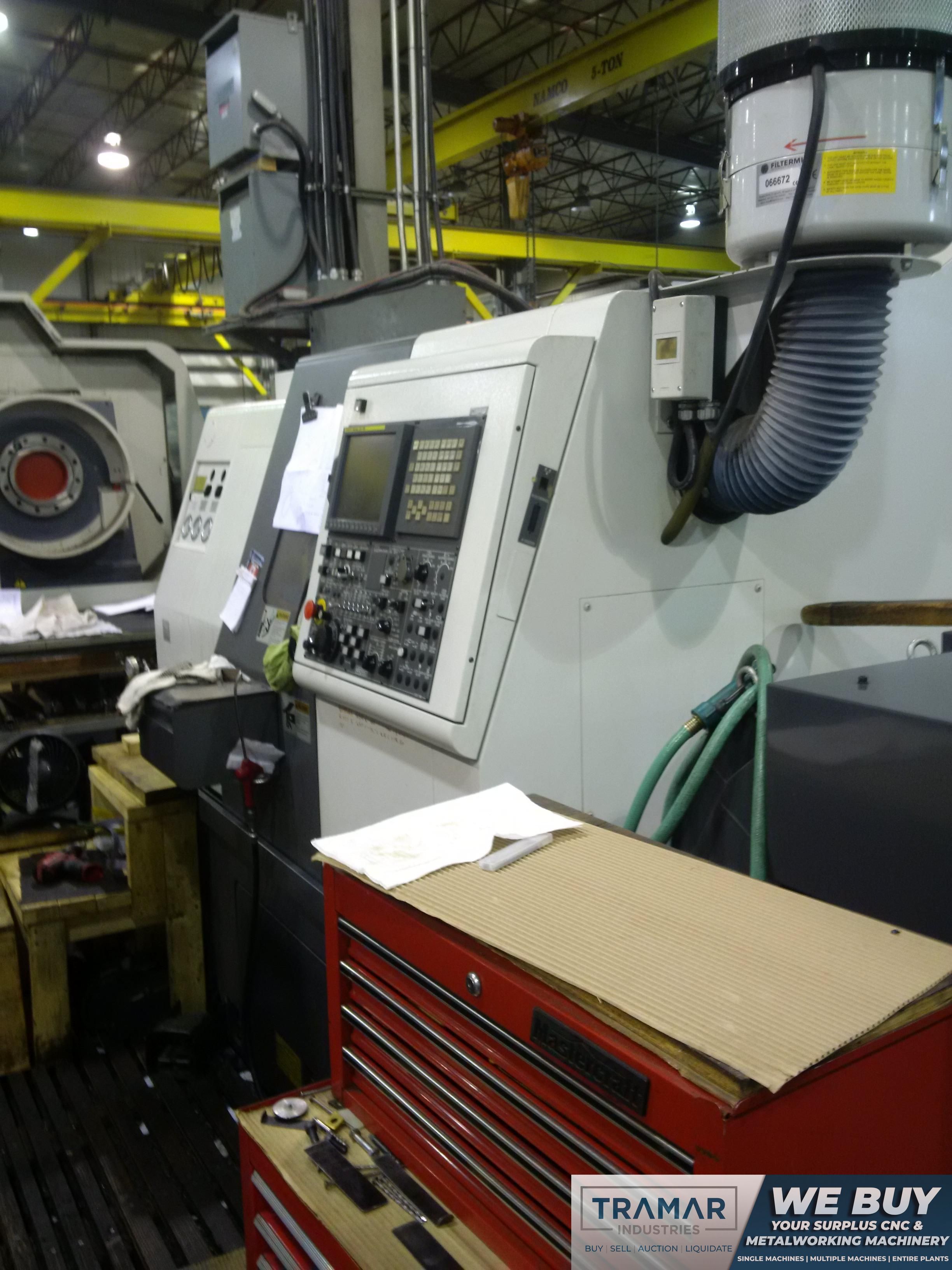 Nakamura Tome SC200LY CNC Lathe, Fanuc 21iTB Control, 8
