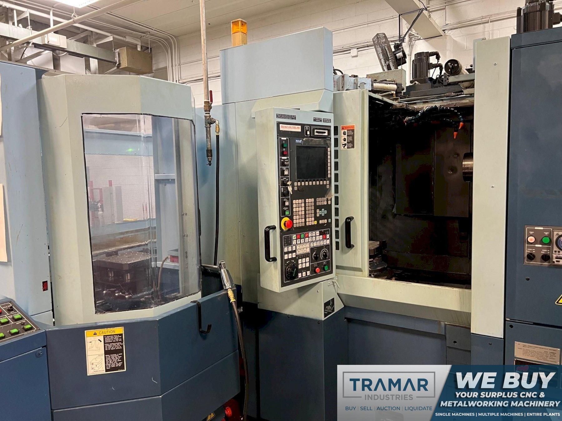 2007 MATSUURA M.PLUS 300 MULTI PALLET CNC HORIZONTAL MACHINING CENTER