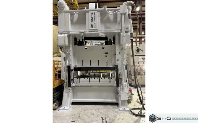 200-ton Minster E2-200-72-42 Hevi-Stamper Straight Side Stamping Press For Sale, Year 1981