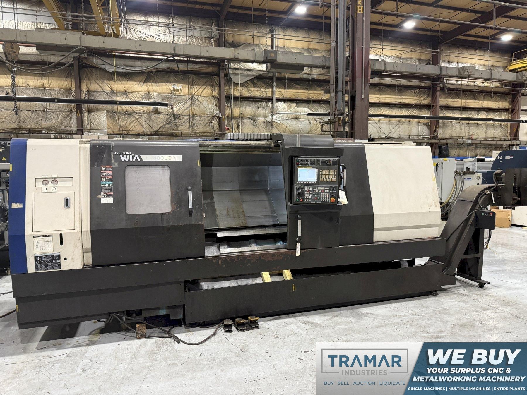 2012 Hyundai Wia L400LC Used CNC Lathe For Sale