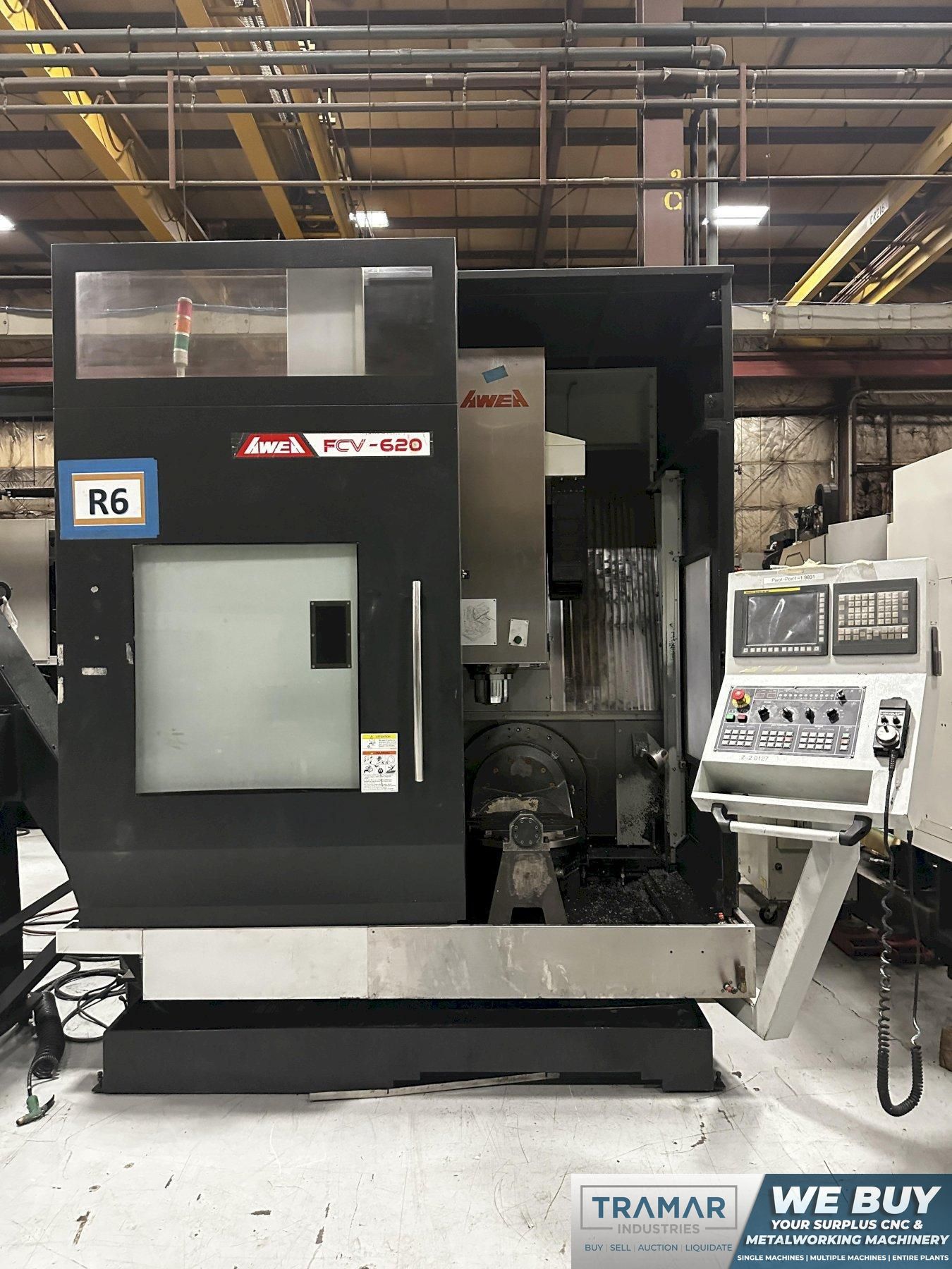 2017 Awea Yama Seiki FCV-620 5-Axis CNC Vertical Machining Center For Sale