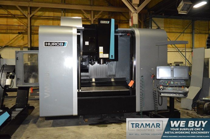 HURCO (2013) VMX50I CNC  VERTICAL MACHINING CENTER WITH HURCO WINMAX MILL V.09.01.38ST CNC TOUCH SCREEN CONTROL, 59