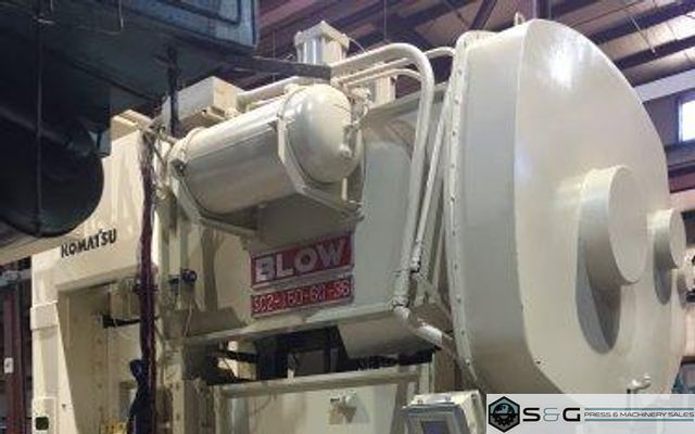 150 Ton Blow SC2-150-60-36 Straight Side Mechanical Metal Stamping Press For Sale, Under Power