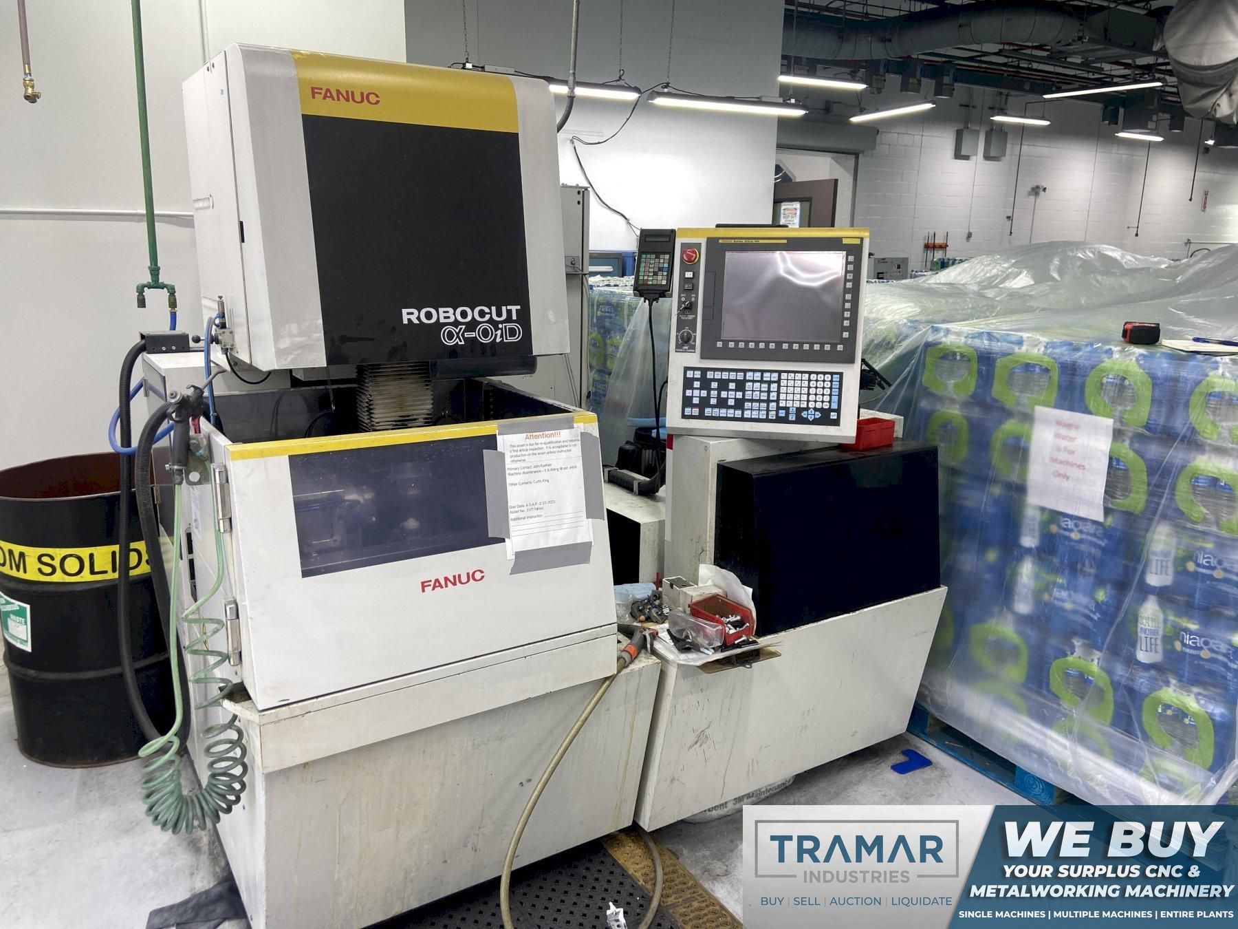 Fanuc Robocut a-0iD CNC Wire EDM For Sale - 2008