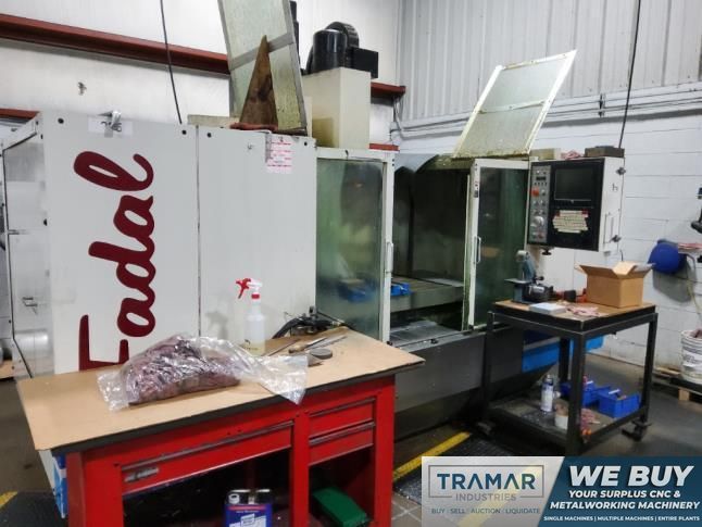Fadal VMC-6030HT Used CNC Vertical Machining Center - 1999