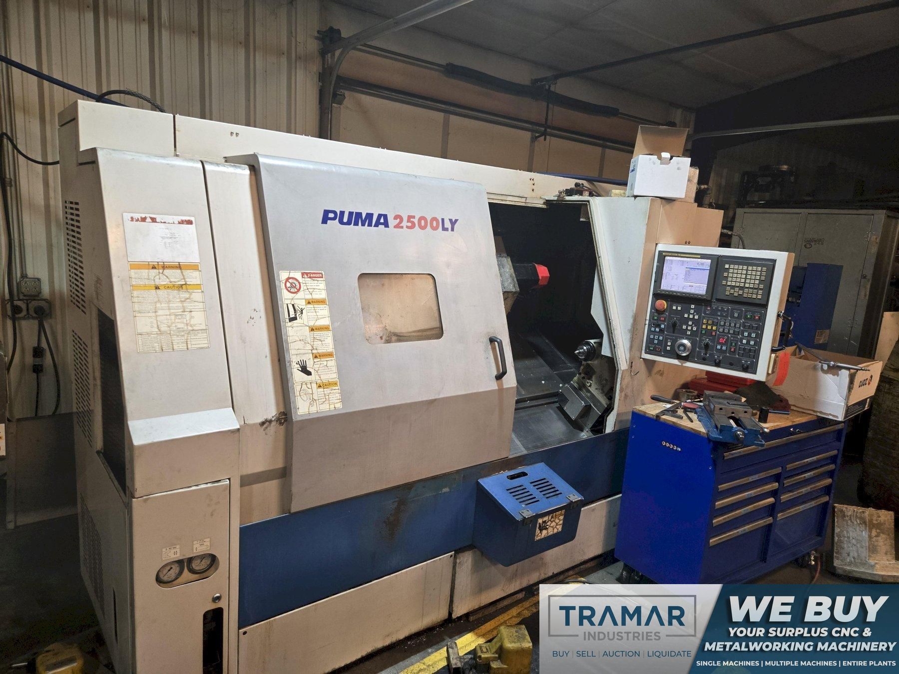 2003 Daewoo Puma 2500LY Used CNC Lathe For Sale