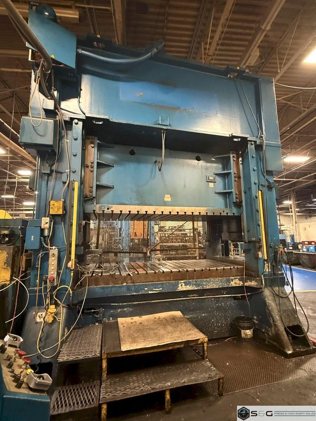 2001 Minster E2-600-120-60 Hevi-Stamper - 600-Ton Double Crank Press