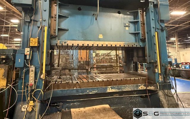 2001 Minster E2-600-120-60 Hevi-Stamper - 600-Ton Double Crank Press