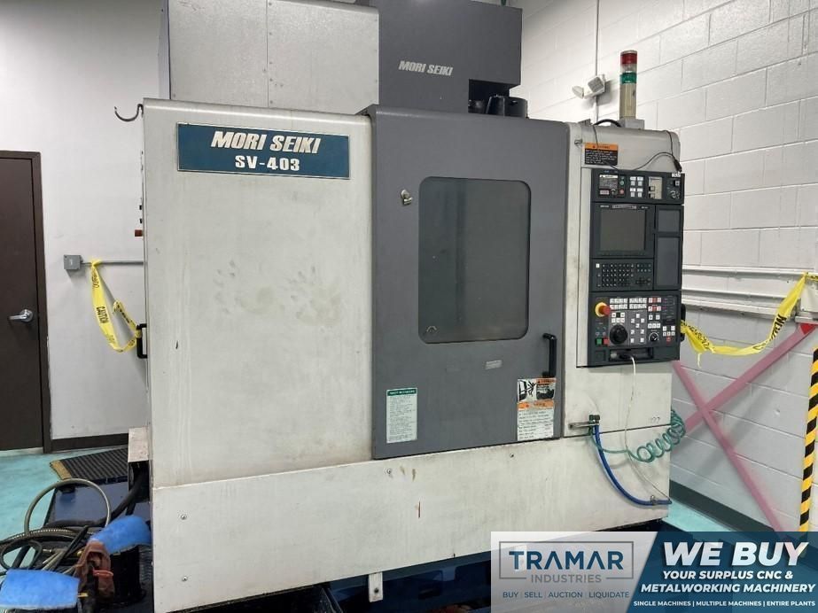 Mori Seiki SV-403 Used CNC Vertical Machining Center For Sale - 2001