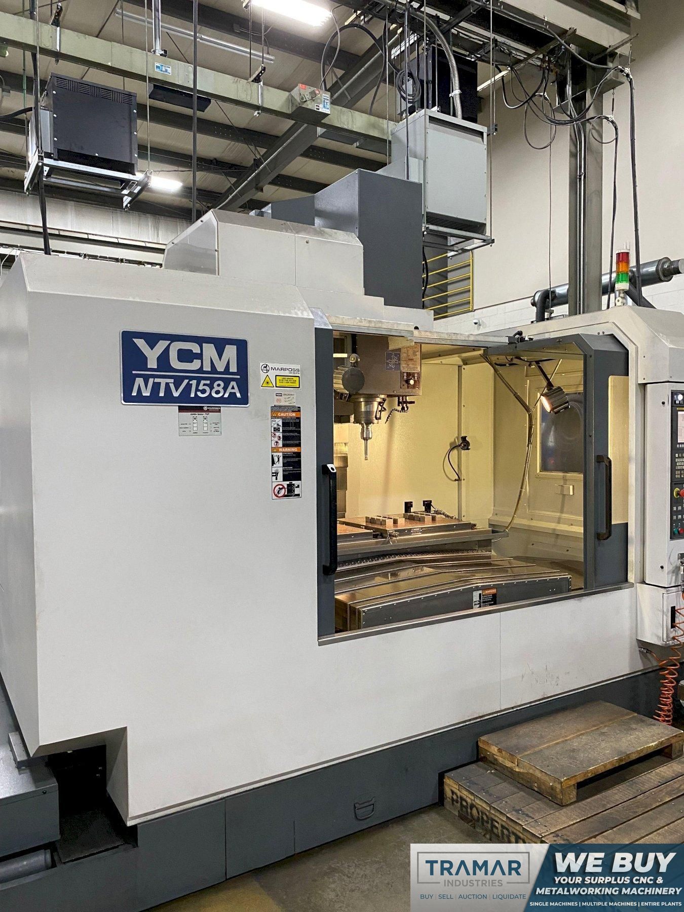 YCM NTV 158A Used CNC Vertical Machining Center For Sale - 2013