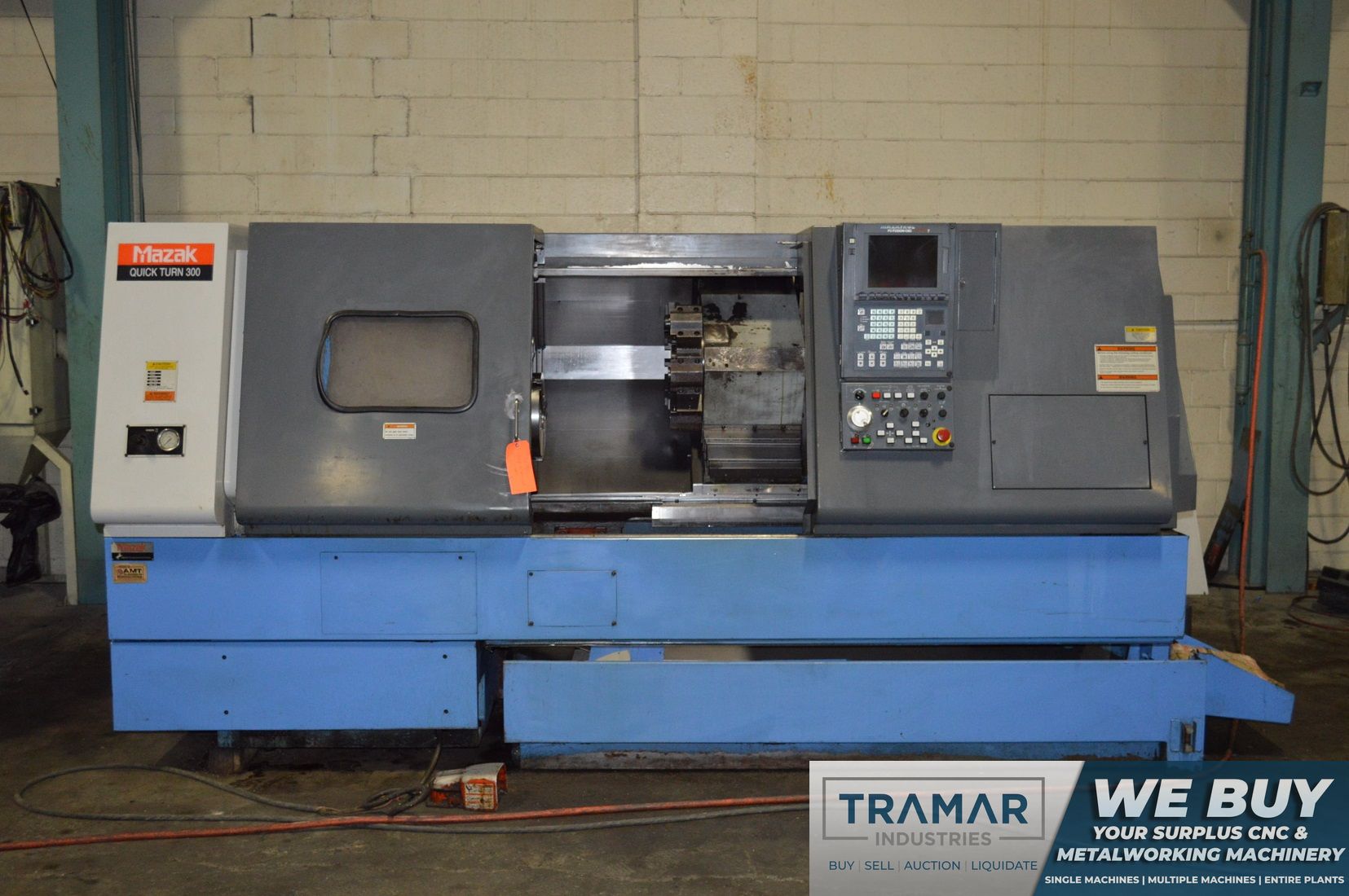 MAZAK QT-300 CNC LATHE w/PC Fusion, 12