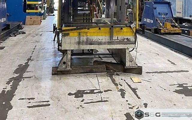 150 ton Niagara S2G-150-60-36 Used Two Point Mechanical Metal Stamping Gap Frame Press For Sale, Year 1992