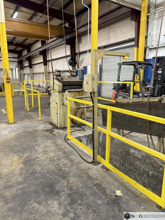 24" Cooper Weymouth Peterson Powered Straightener and Servo Feed