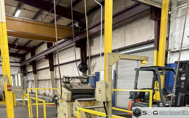 24" Cooper Weymouth Peterson Powered Straightener and Servo Feed