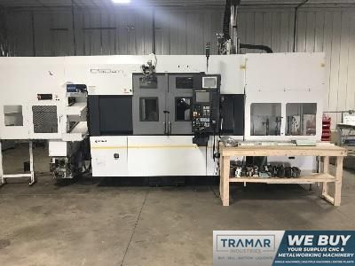 Fuji CSD-400 CNC Twin Spindle CNC Lathe